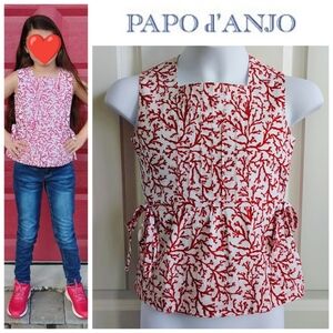 Papo D'Anjo Side Tie Blouse (Portuguese Brand)